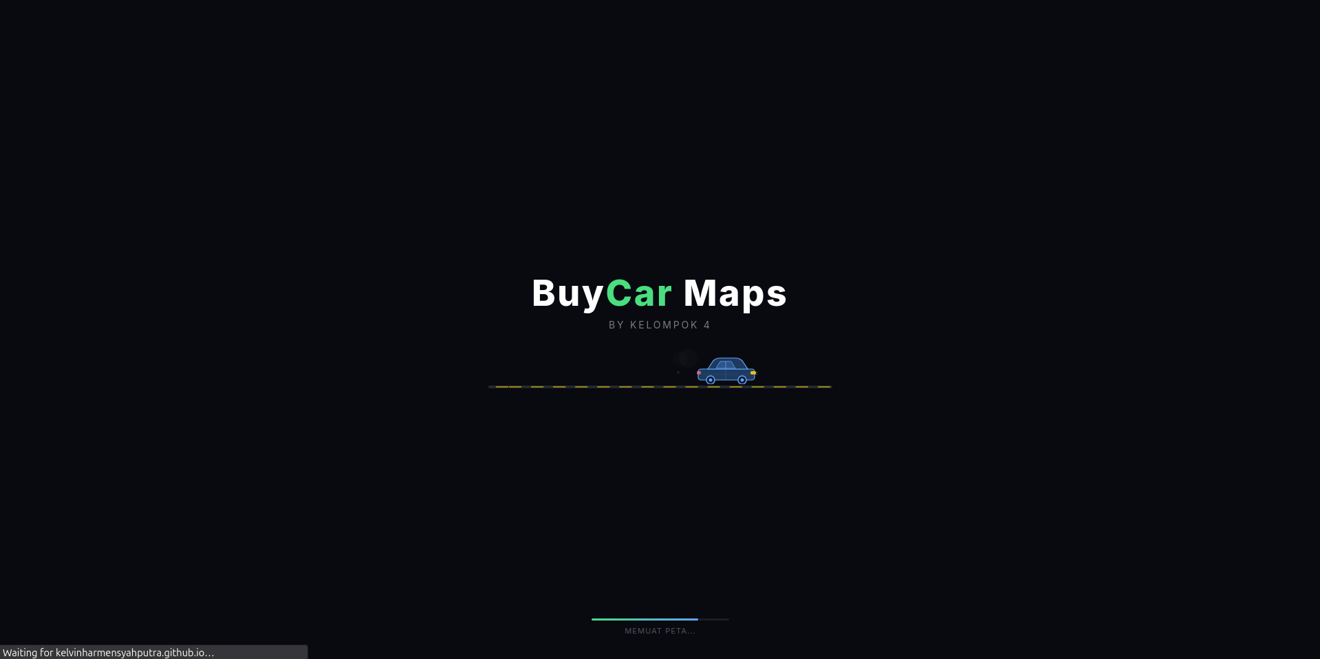 BUYCAR MAPS QGISWEB screenshot